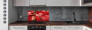 Panel do kuchyně Červené květiny pksh-89362554