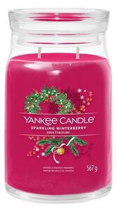 Svíčka Yankee Candle 567 g - Sparkling Winterberry