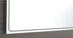 Sapho Gemini Zrcadlo 100x70 cm s LED osvětleným lemem, GM100