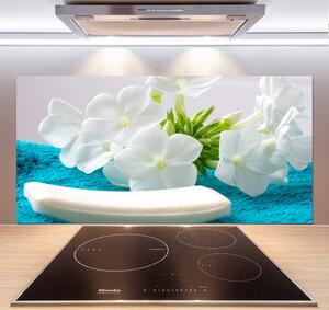 Panel do kuchyně Bílé květiny spa pksh-89406381