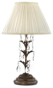 ONLI ONLI - Stolní lampa TERESA 1xE27/22W/230V bronzová 58 cm OL0096