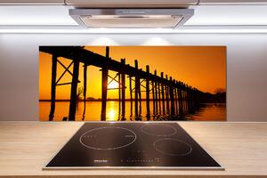 Panel do kuchyně Most západ slunce pksh-89928276