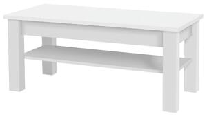 CEZAR b | konferenční stolek 19 | 110x61 cm | bílá
