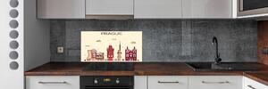 Panel do kuchyně Praha domy pksh-90039367