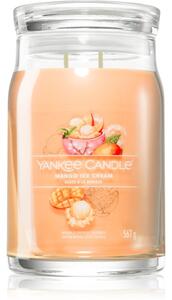 Yankee Candle Mango Ice Cream vonná svíčka Signature 567 g
