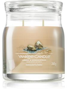 Yankee Candle Amber & Sandalwood vonná svíčka 368 g
