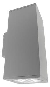 Deko-Light nástěnné přisazené svítidlo - ShoreLine Pro hranaté Up+Down, 31,5 W, DIM, 3000/4000K, světlešedá 731187