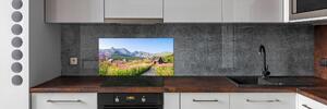 Panel do kuchyně Domečky v horách pksh-90098550