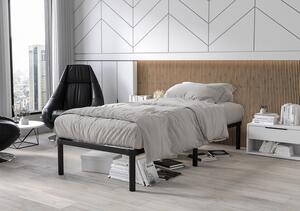 Jednolůžková kovová postel Wera - 90 x 200 cm