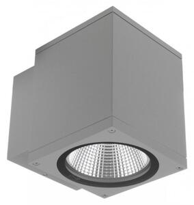 Deko-Light nástěnné přisazené svítidlo - ShoreLine Pro hranaté, 12 W, DIM, 3000/4000 K, světlešedá 731202