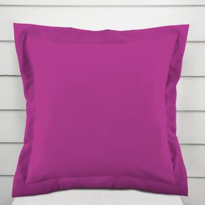 Biante Dekorační povlak na polštář s lemem Rongo RG-092 Purpurový 30 x 50 cm