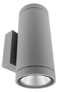 Deko-Light nástěnné přisazené svítidlo - ShoreLine Pro kulaté Up+Down, 20 W, DIM, 3000/4000 K, světlešedá 731193