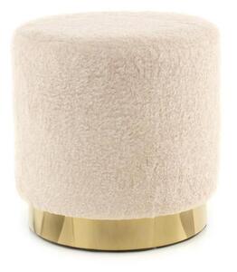 TABURET, kov, textil, 35/35/35 cm - Taburety, Online Only