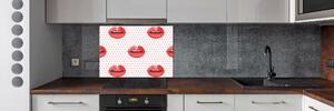 Panel do kuchyně Červená ústa pksh-90428290