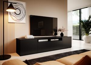Televizní stolek 180 cm Airi Barva: Černá
