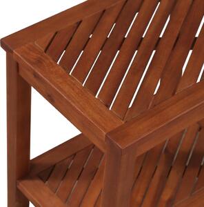 Odkládací stolek z masivního akáciového dřeva | 45x33x45 cm