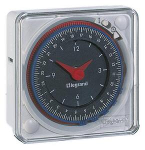 Legrand 049983 časovač, analogový, denní program, IP30