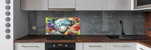 Skleněný panel do kuchyně Žárovka pksh-90508097