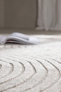 Oválný koberec Vince, bílý, 230x160