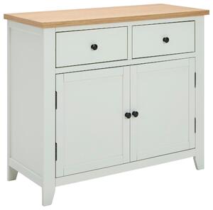 ŠIROKÁ KOMODA, dub, borovice, přírodní barvy, bílá, 100/85/43 cm MID.YOU - Šuplíkové komody, Online Only