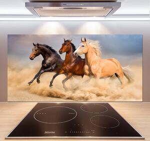Panel do kuchyně Koně ve cvalu pksh-90824183