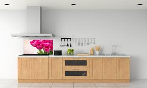 Panel do kuchyně Růžové tulipány pksh-90952565