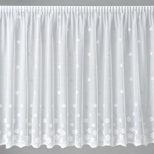 Bellatex Záclona kusová draperie (kafe díry) 70x350 cm (výška x šířka) Bílá