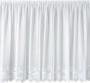 Bellatex Záclona kusová se stuhou 120x220 cm (výška x šířka) Bílá