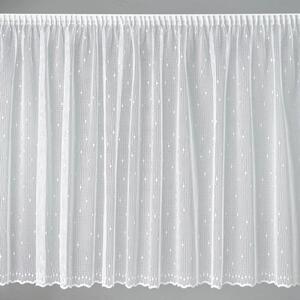 Bellatex Záclona kusová se stuhou 120x220 cm (výška x šířka) Bílá