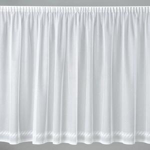 Bellatex Záclona kusová se stuhou 130x220 cm (výška x šířka) Bílá