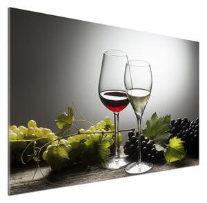 Panel do kuchyně Víno a hrozny pksh-91152245