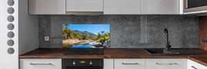 Panel do kuchyně Řeka v lese pksh-91193545