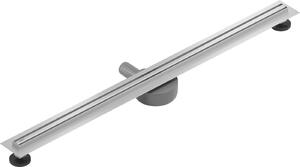 Mexen Flat nerezový sprchový žlab s rotačním 360° sifonem 80 cm, vzor SLIM, 1041080
