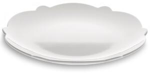 Alessi designové dezertní talíře Dressed Dessert Plate (4 kusy)