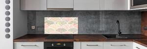 Skleněný panel do kuchynské linky Ornamenty pksh-91690336
