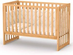 Dětská postýlka 120x60. Přístavná. Prirodni. Sleeppo Gekko Kids