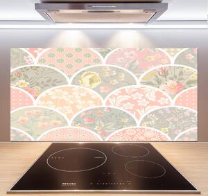 Skleněný panel do kuchynské linky Ornamenty pksh-91690336