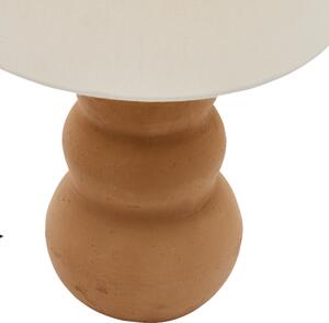 Terakotová stolní lampa Kave Home Madsen