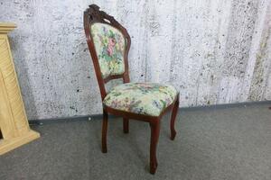 (3603) POLTRONA FILIPPO květovaná zámecká židle