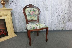 (3603) POLTRONA FILIPPO květovaná zámecká židle