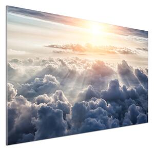 Panel lacobel Oblaka z ptačího pohledu pksh-92314330