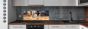 Panel do kuchyně Koně ve cvalu pksh-92773051