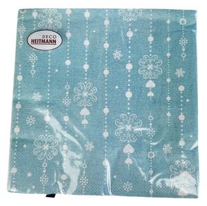 Ubrousky 33x33 cm set 20 ks bledě modré