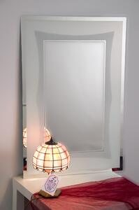 AMIRRO Zrcadlo na zeď do pokoje ložnice dekorativní EXTREME 60 x 90 cm s třpytivým potiskem 410-661