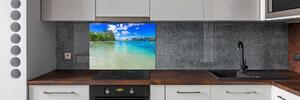 Panel do kuchyně Pláž Seychely pksh-93635847