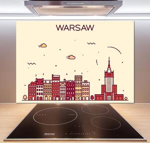 Panel do kuchyně Varšava Polsko pksh-94037716