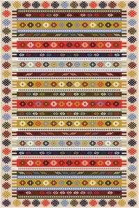Conceptum Hypnose Koberec Aztec 80x200 cm vícebarevný