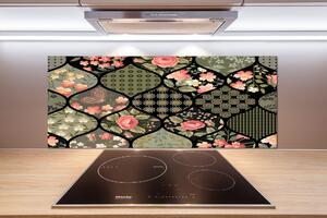 Panel do kuchyně Květinový vzor pksh-94317778