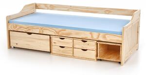 HALMAR Dřevěná postel Maxima 90x200 borovice