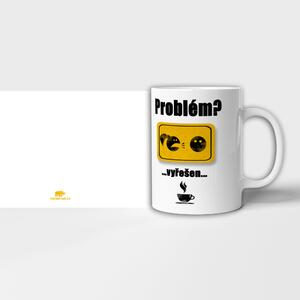 Hrnek s textem "problém2"
